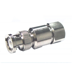 Coaxial Connector BNC Straight Male Clamp
